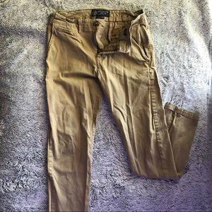 American Eagle Outfitters skinny khaki 29x32 flex